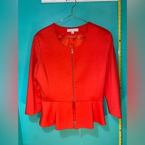 Skirt suit set - XL/14 - Bright orange